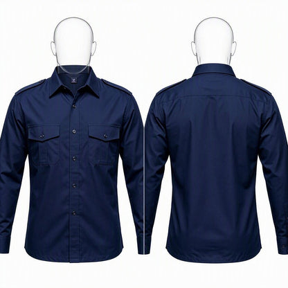 Professional Security Guard Uniform Shirt (Durable Corporate Security Wear)